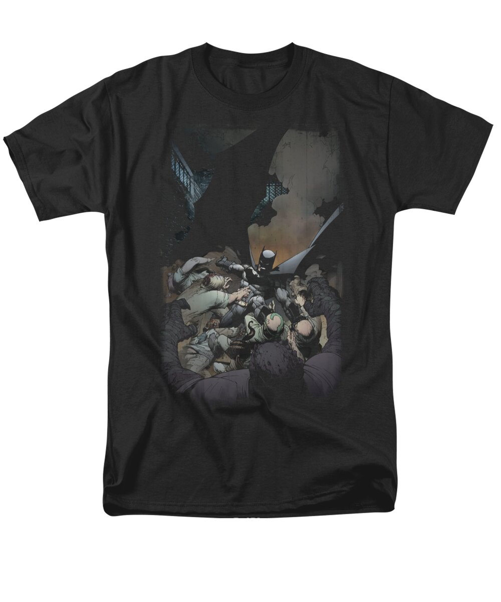 Batman Men's T-Shirt (Regular Fit) featuring the digital art Batman - Batman #1 by Brand A