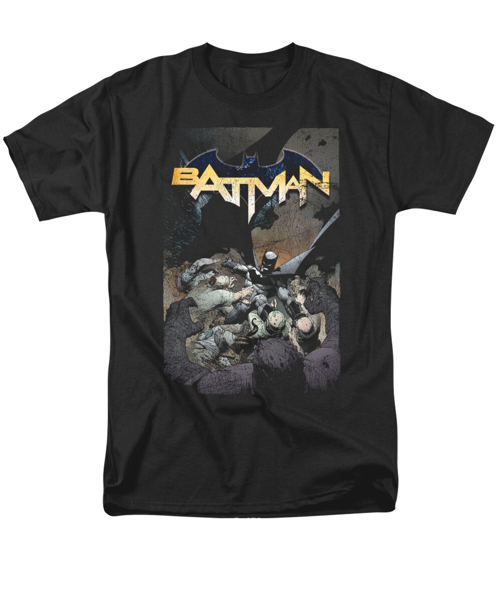  Men's T-Shirt (Regular Fit) featuring the digital art Batman - Batman One by Brand A