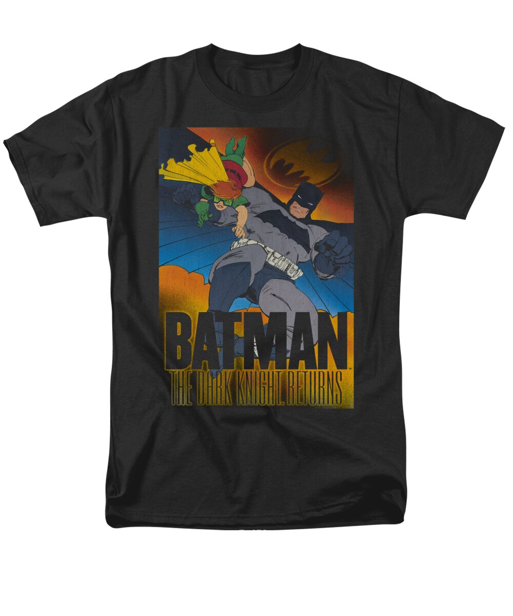  Men's T-Shirt (Regular Fit) featuring the digital art Batman - Dk Returns by Brand A