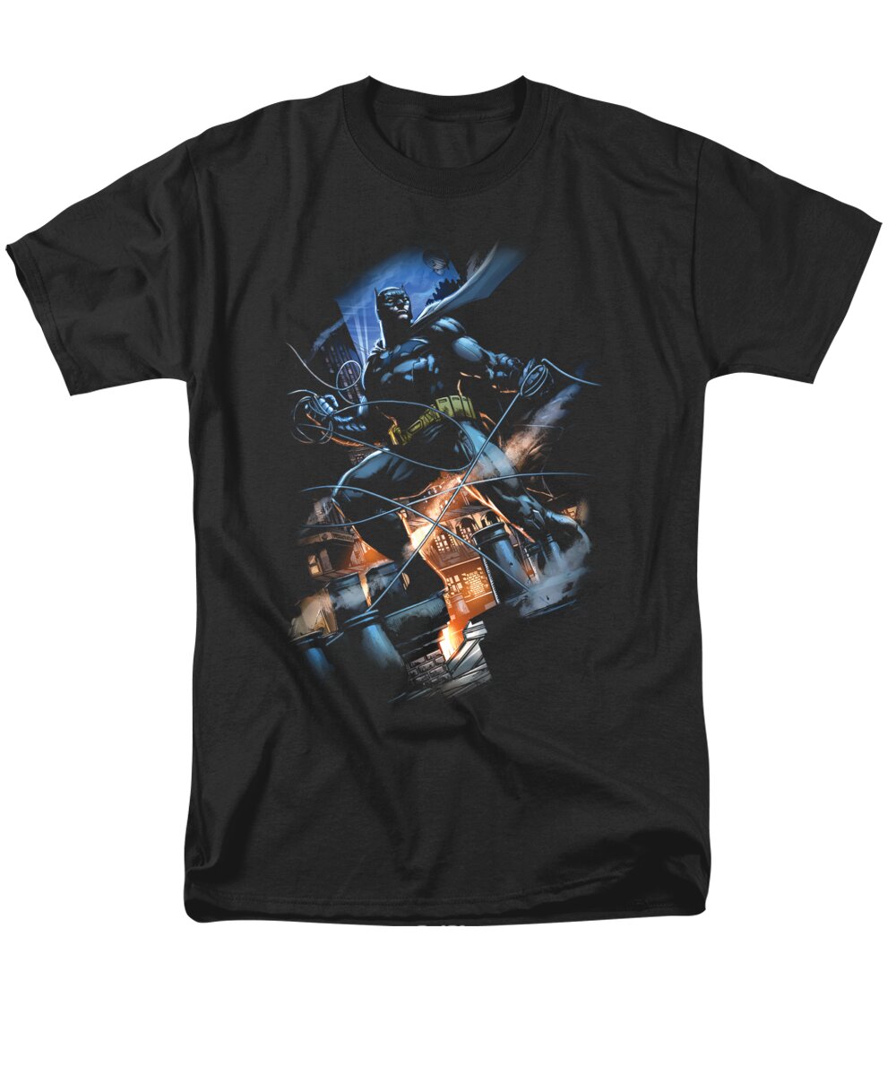 Men's T-Shirt (Regular Fit) featuring the digital art Batman - Gotham Knight by Brand A