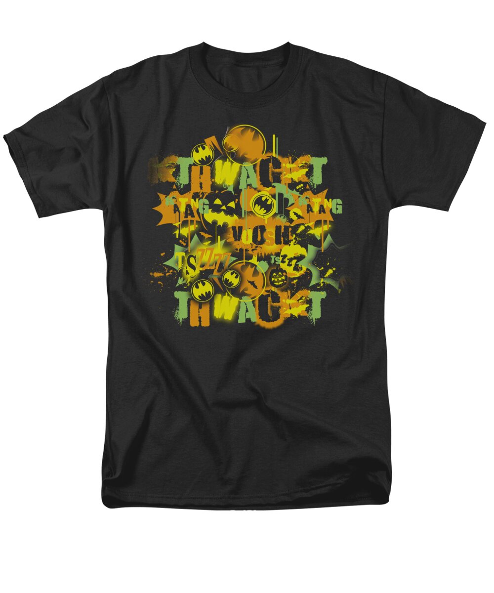 Batman Men's T-Shirt (Regular Fit) featuring the digital art Batman - Halloween Knight Sounds by Brand A