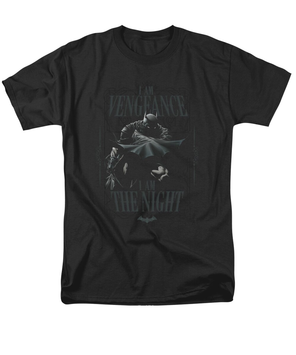 Batman Men's T-Shirt (Regular Fit) featuring the digital art Batman - I Am by Brand A