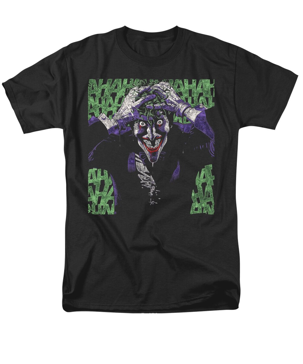  Men's T-Shirt (Regular Fit) featuring the digital art Batman - Insanity by Brand A