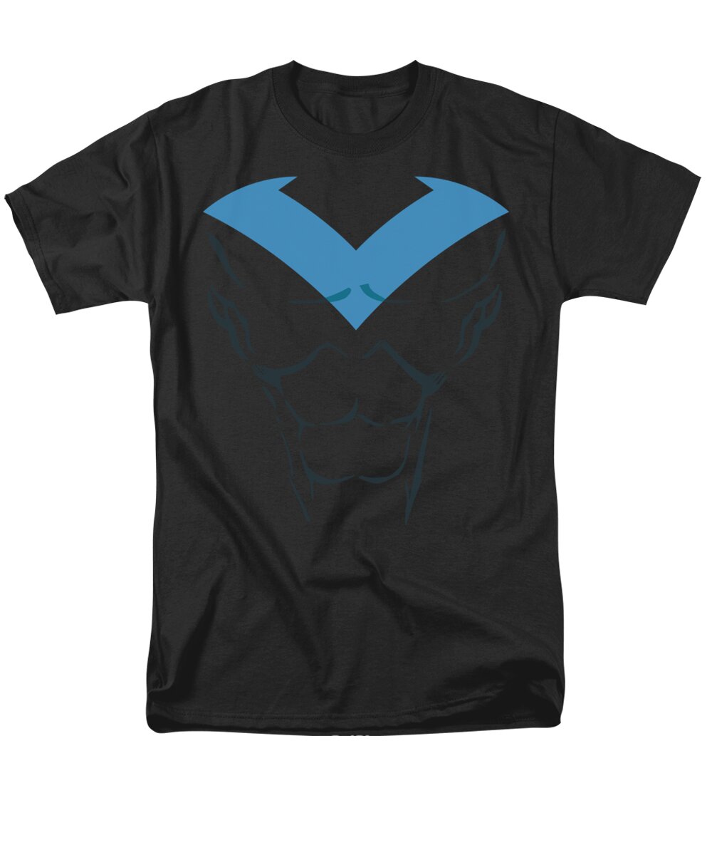 Batman Men's T-Shirt (Regular Fit) featuring the digital art Batman - Nightwing Costume by Brand A