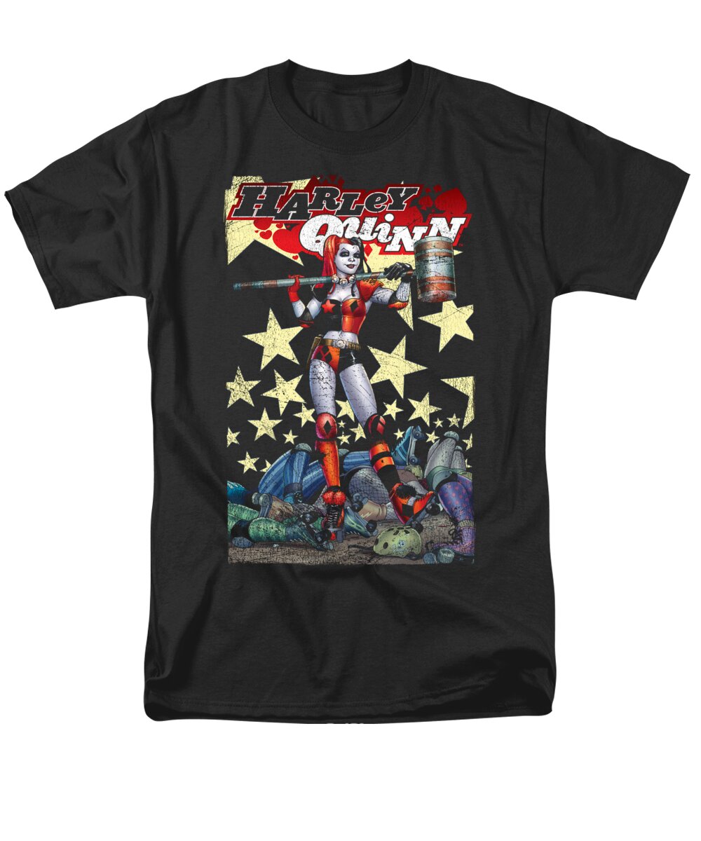 Men's T-Shirt (Regular Fit) featuring the digital art Batman - Quinn One by Brand A