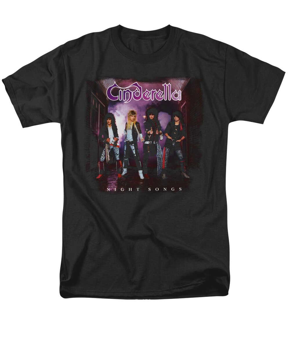  Men's T-Shirt (Regular Fit) featuring the digital art Cinderella - Night Songs by Brand A