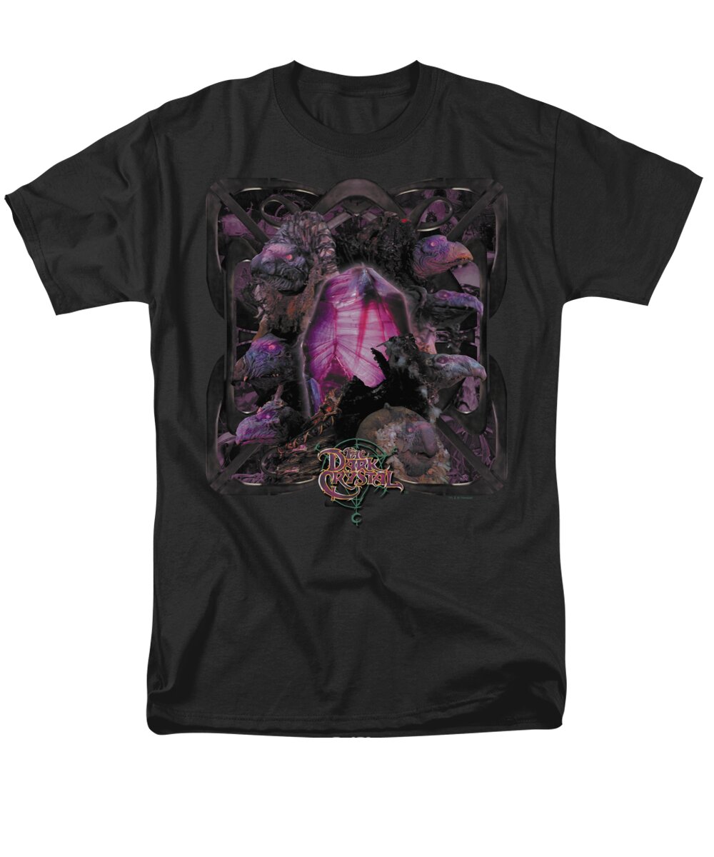 Dark Crystal Men's T-Shirt (Regular Fit) featuring the digital art Dark Crystal - Lust For Power by Brand A