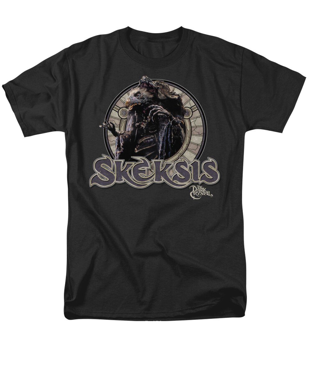 Dark Crystal Men's T-Shirt (Regular Fit) featuring the digital art Dark Crystal - Skeksis by Brand A