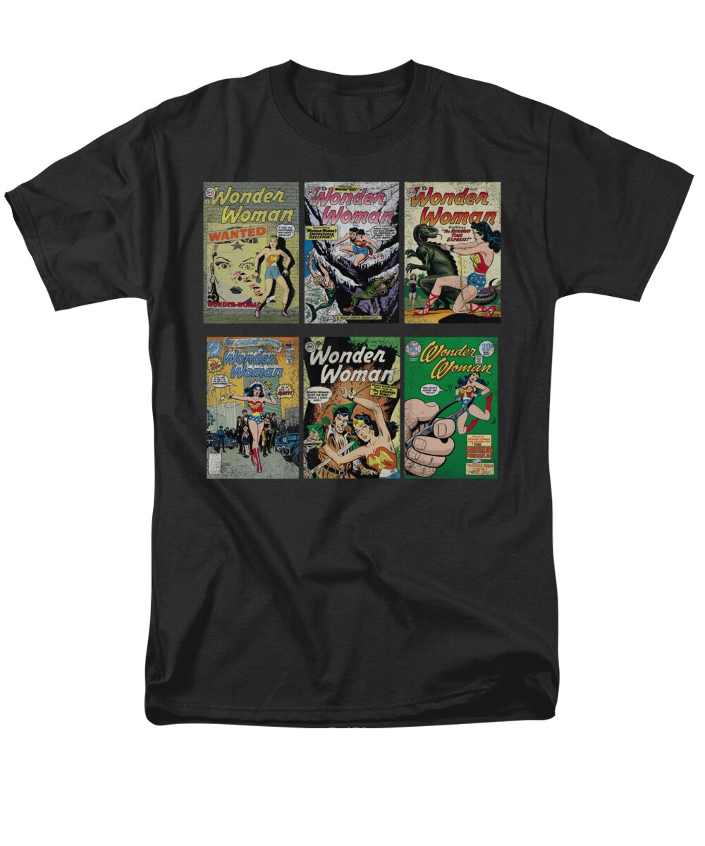 Dc Comics Men's T-Shirt (Regular Fit) featuring the digital art Dc - Ww Covers by Brand A