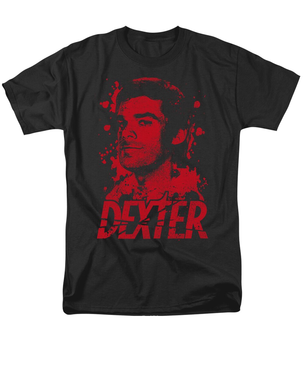  Men's T-Shirt (Regular Fit) featuring the digital art Dexter - Born In Blood by Brand A