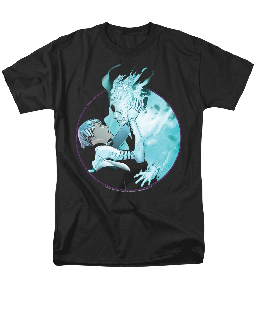  Men's T-Shirt (Regular Fit) featuring the digital art Doctor Mirage - Circle Mirage by Brand A
