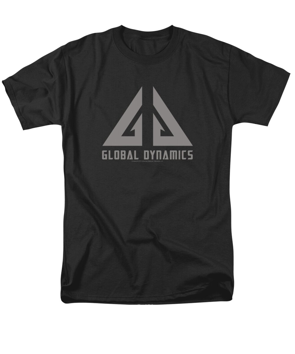 Eureka Men's T-Shirt (Regular Fit) featuring the digital art Eureka - Global Dynamics Logo by Brand A