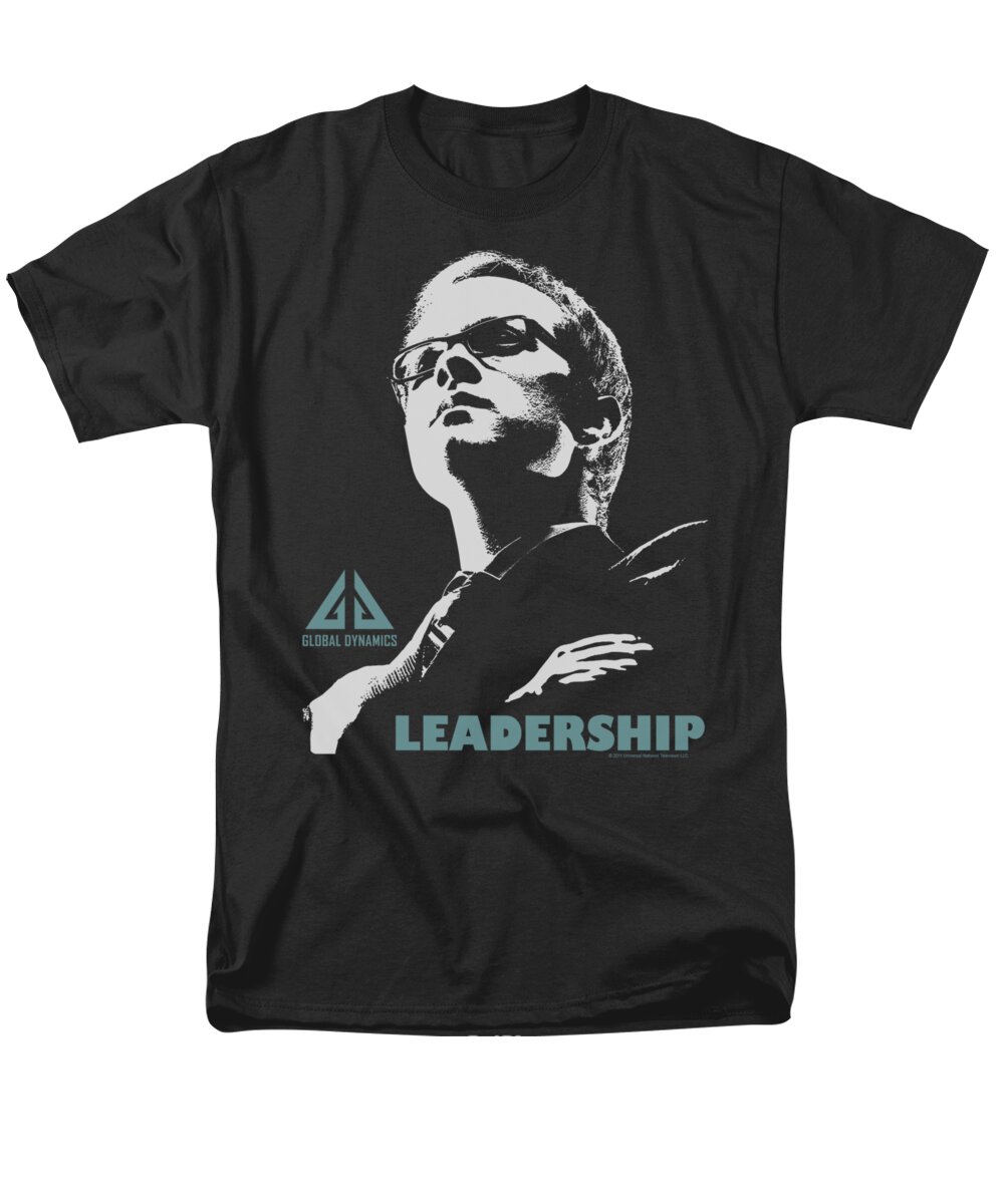 Eureka Men's T-Shirt (Regular Fit) featuring the digital art Eureka - Leadership Poster by Brand A