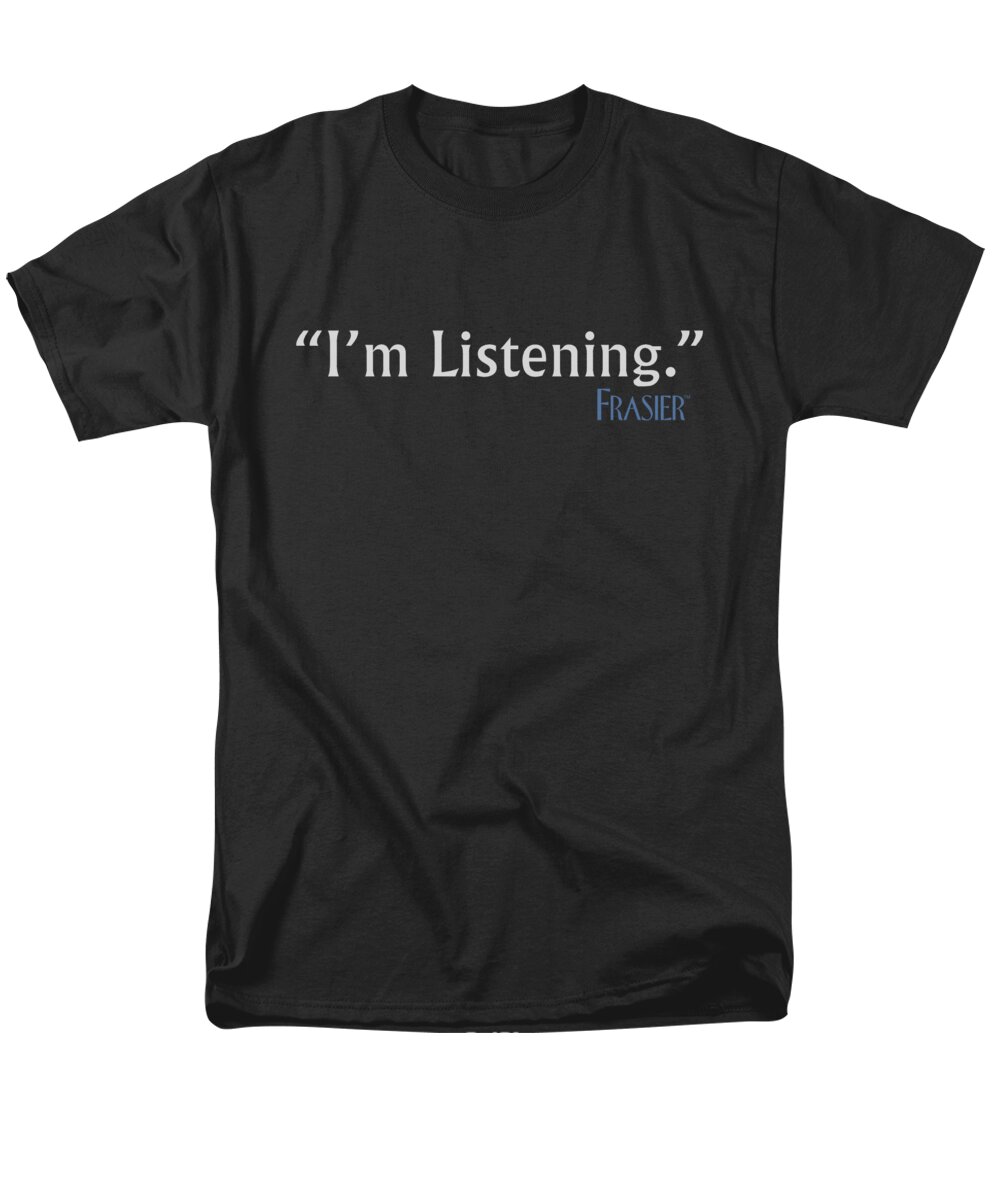  Men's T-Shirt (Regular Fit) featuring the digital art Frasier - I'm Listening by Brand A
