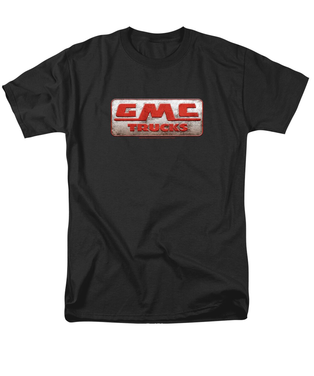  Men's T-Shirt (Regular Fit) featuring the digital art Gmc - Beat Up 1959 Logo by Brand A