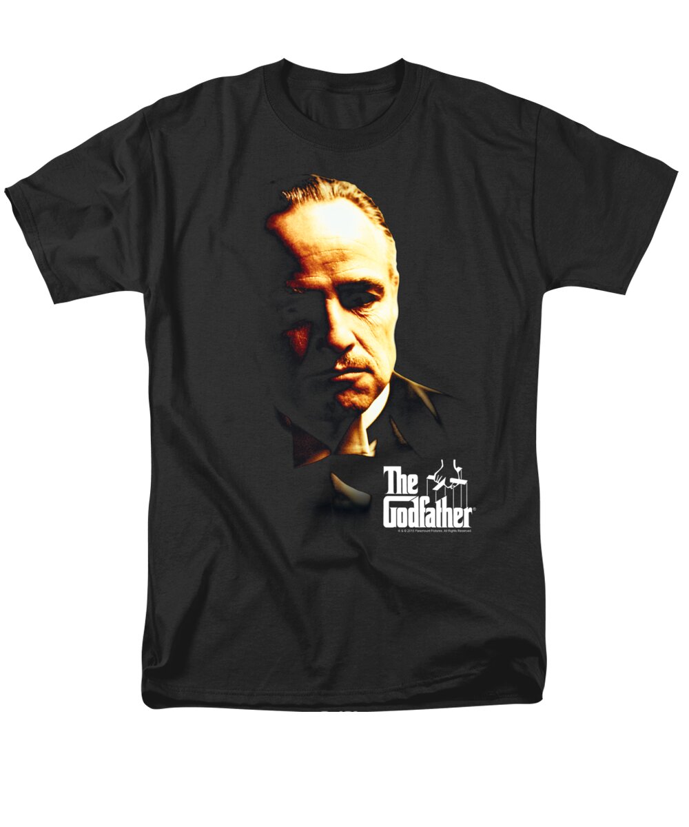  Men's T-Shirt (Regular Fit) featuring the digital art Godfather - Don Vito by Brand A