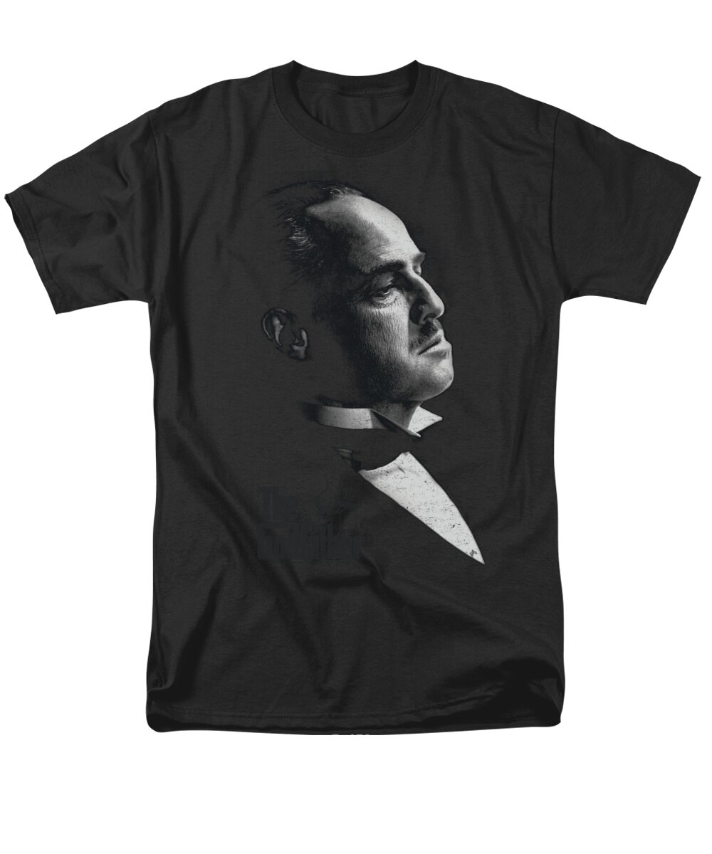  Men's T-Shirt (Regular Fit) featuring the digital art Godfather - Graphic Vito by Brand A