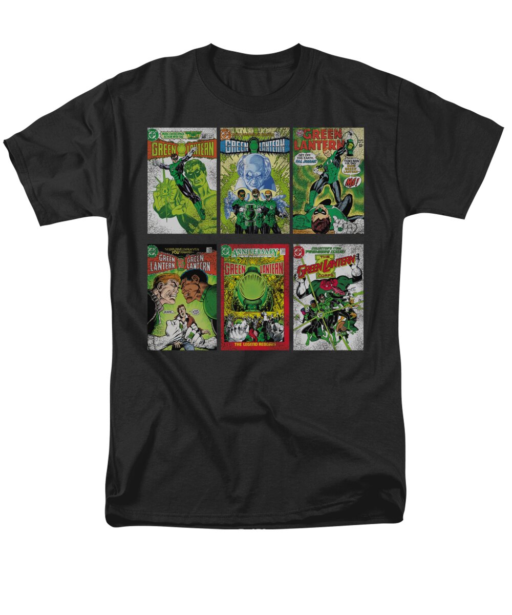  Men's T-Shirt (Regular Fit) featuring the digital art Green Lantern - Gl Covers by Brand A