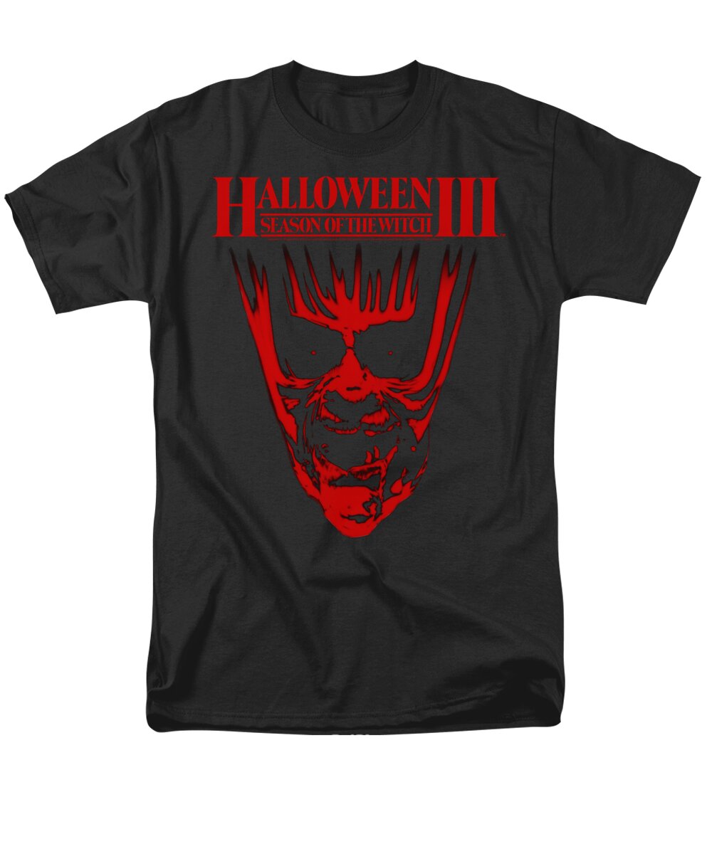 Halloween 3 Men's T-Shirt (Regular Fit) featuring the digital art Halloween IIi - Title by Brand A