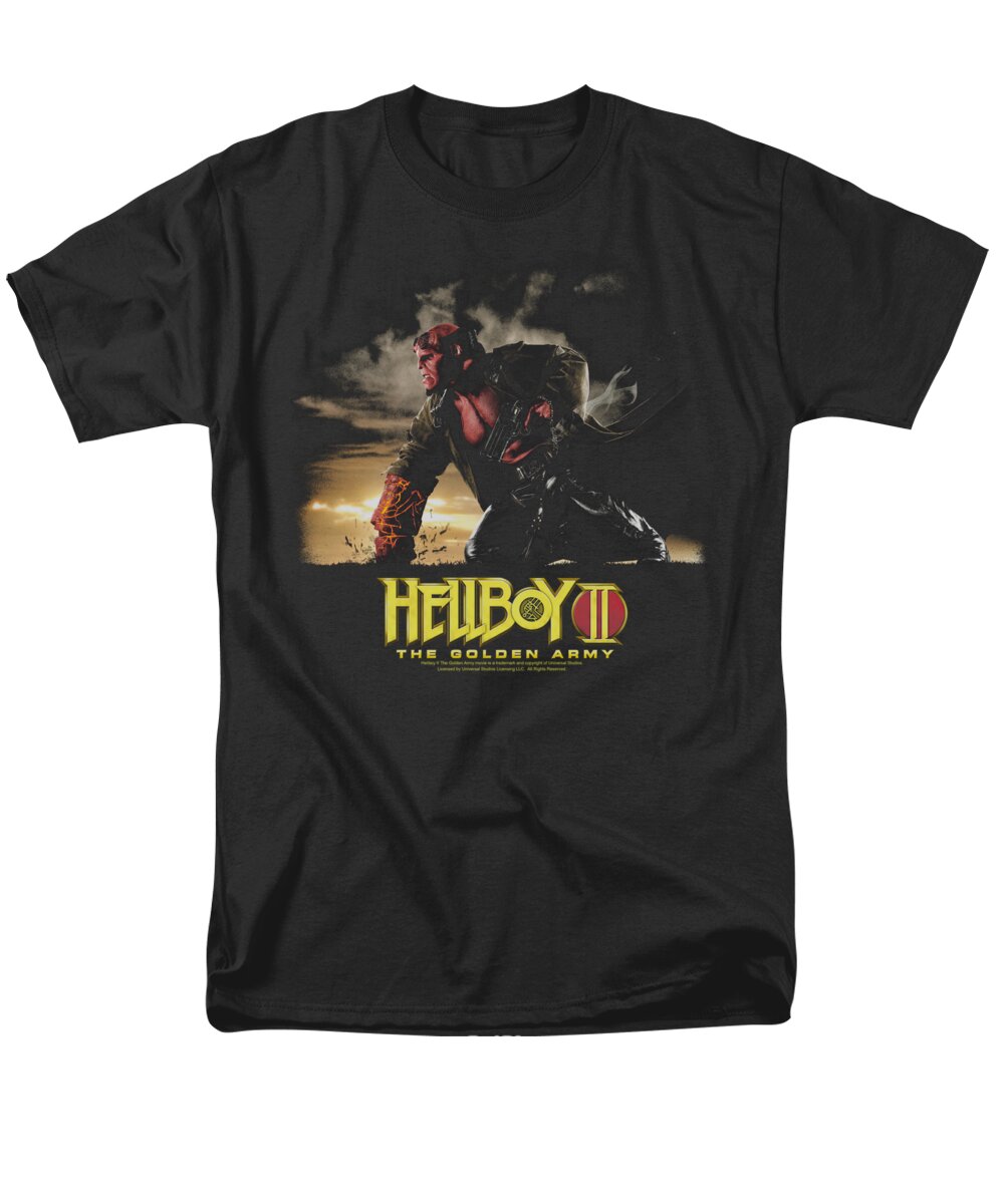  Men's T-Shirt (Regular Fit) featuring the digital art Hellboy II - Poster Art by Brand A