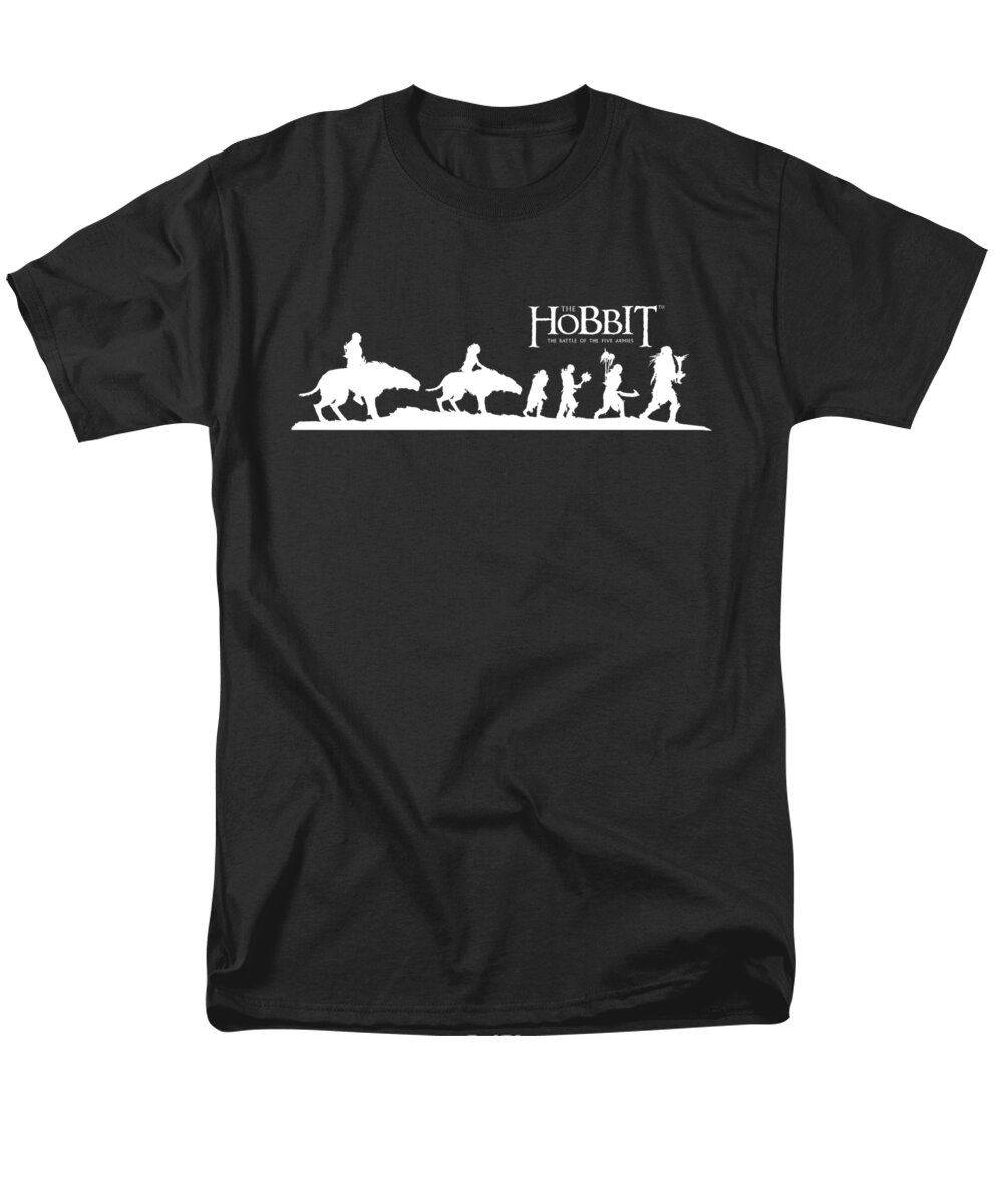  Men's T-Shirt (Regular Fit) featuring the digital art Hobbit - Orc Company by Brand A