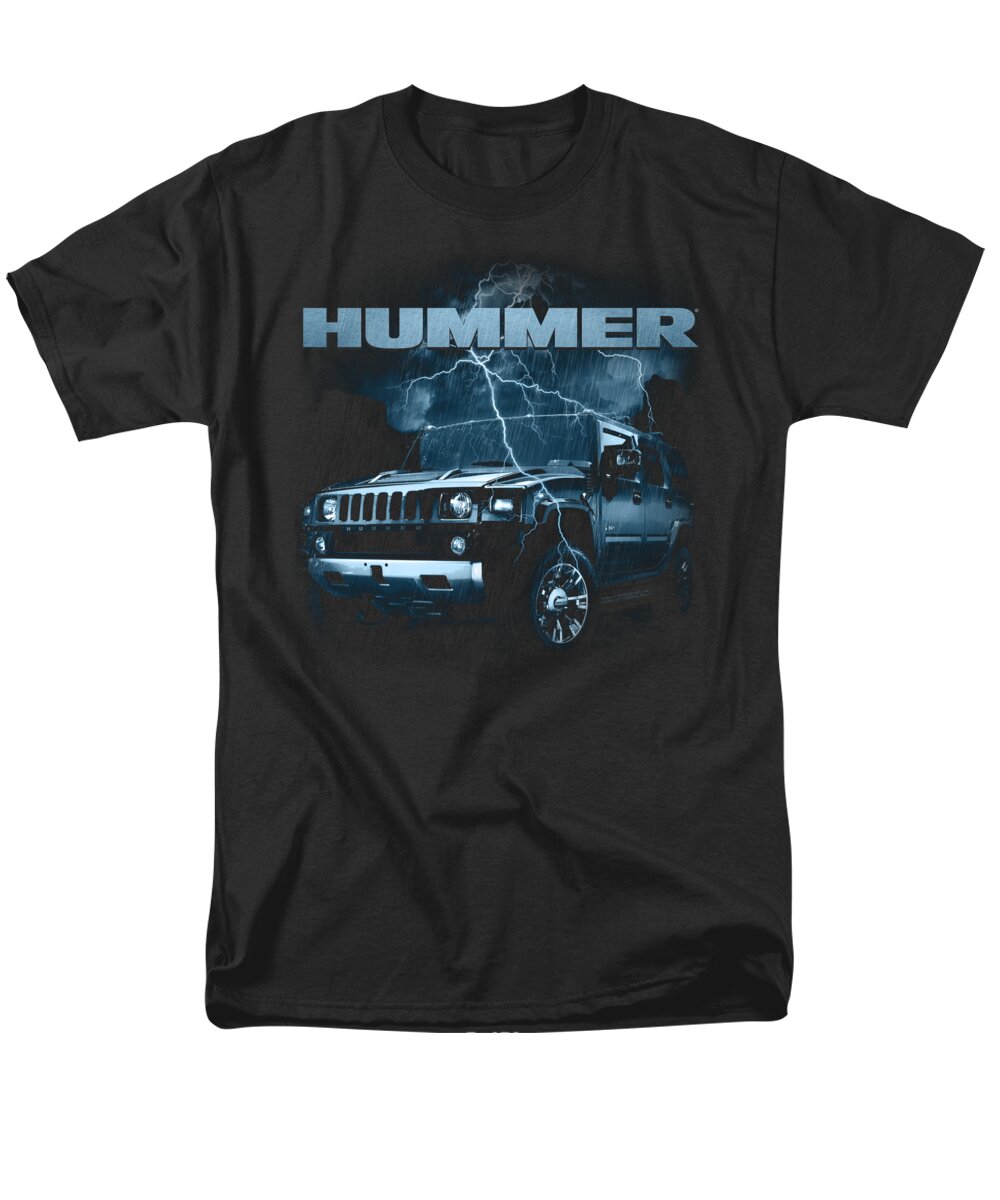  Men's T-Shirt (Regular Fit) featuring the digital art Hummer - Stormy Ride by Brand A