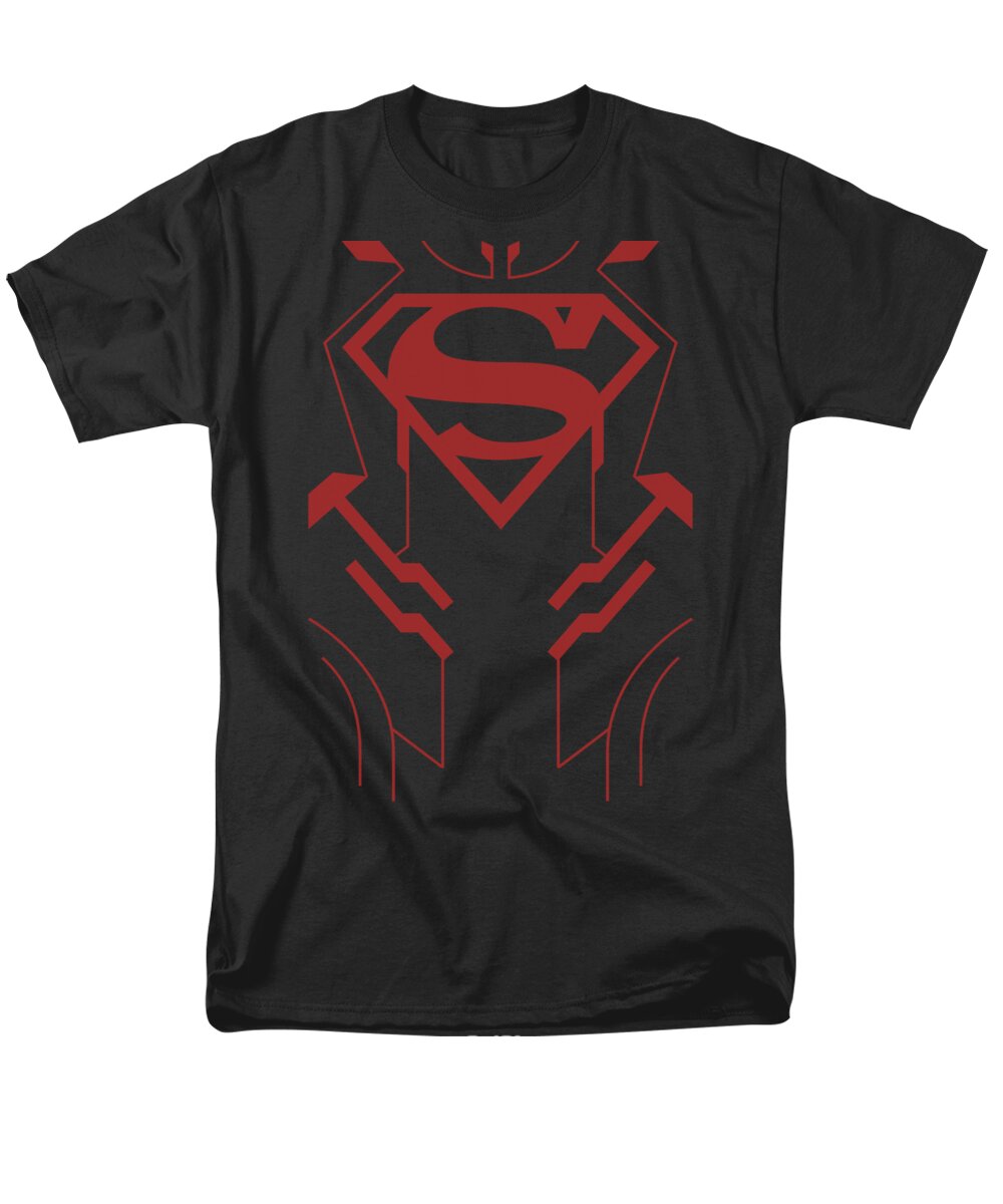 Justice League Of America Men's T-Shirt (Regular Fit) featuring the digital art Jla - Superboy by Brand A