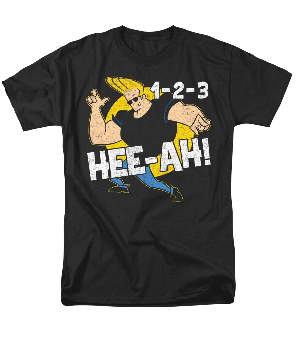  Men's T-Shirt (Regular Fit) featuring the digital art Johnny Bravo - 123 by Brand A