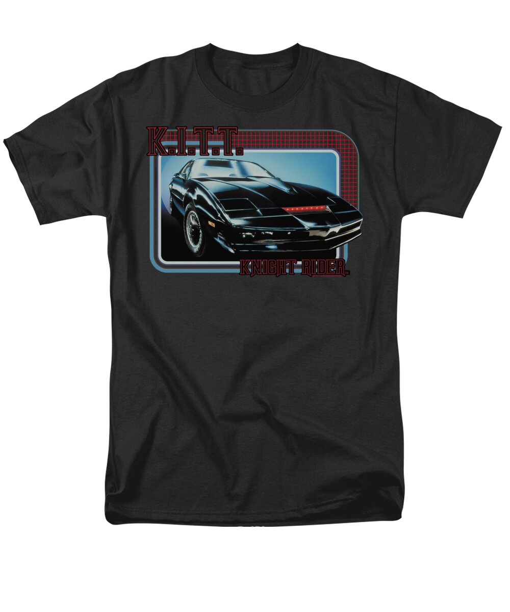 Knight Rider Men's T-Shirt (Regular Fit) featuring the digital art Knight Rider - Kitt by Brand A