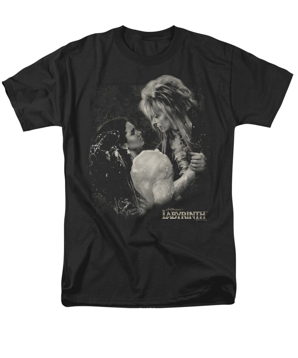 Labyrinth Men's T-Shirt (Regular Fit) featuring the digital art Labyrinth - Dream Dance by Brand A