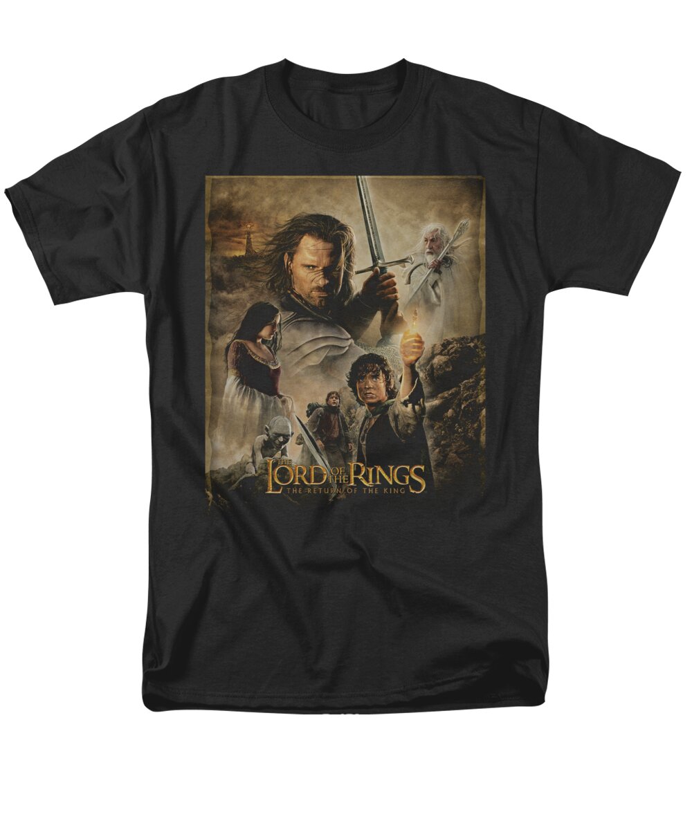  Men's T-Shirt (Regular Fit) featuring the digital art Lor - Rotk Poster by Brand A