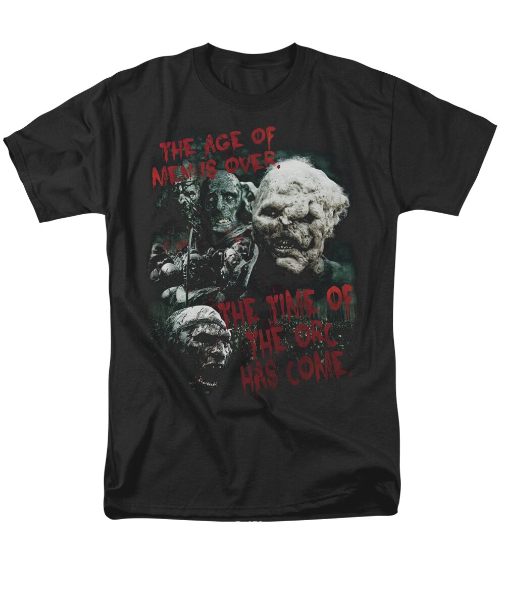  Men's T-Shirt (Regular Fit) featuring the digital art Lor - Time Of The Orc by Brand A