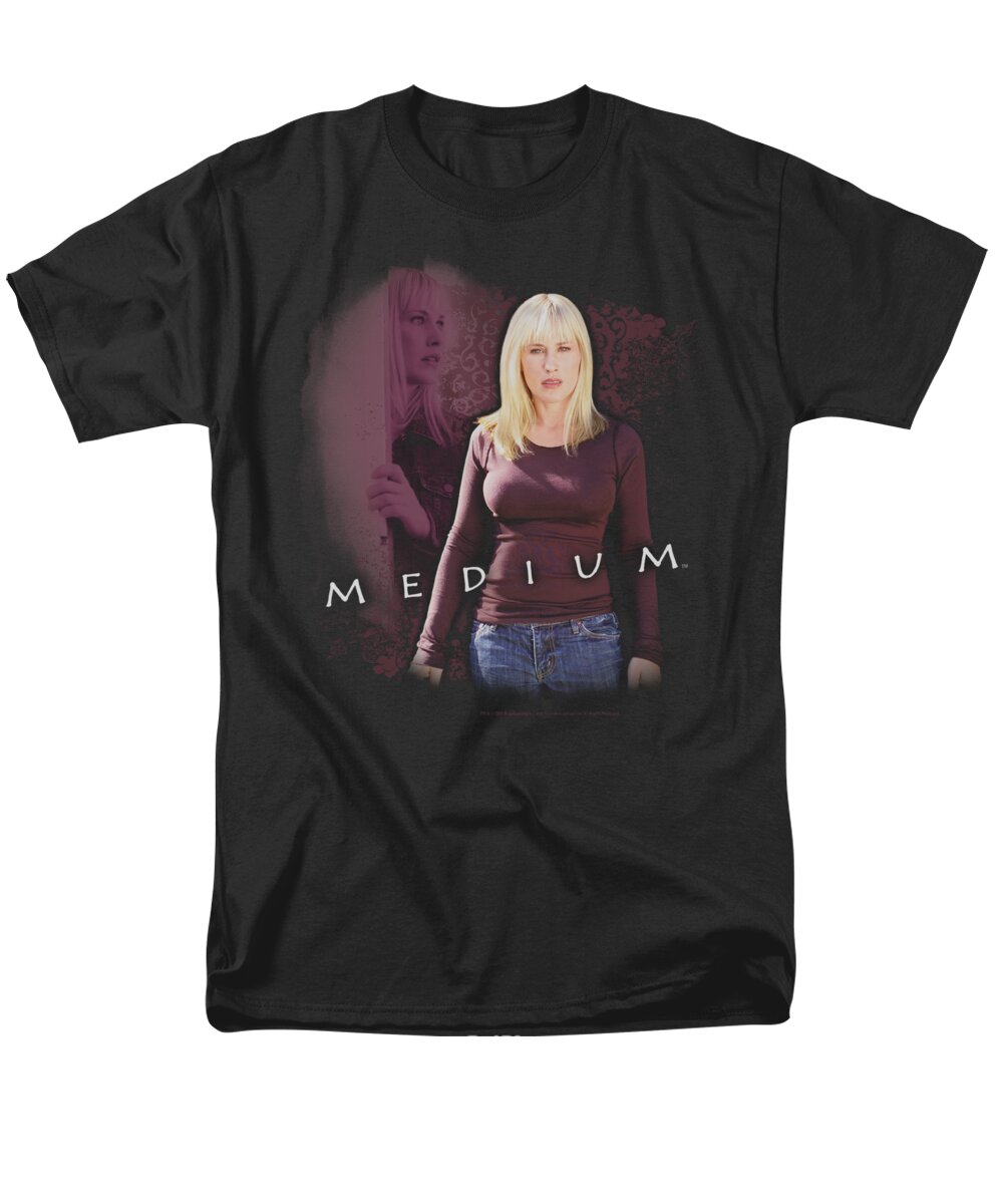 Medium Men's T-Shirt (Regular Fit) featuring the digital art Medium - Medium by Brand A