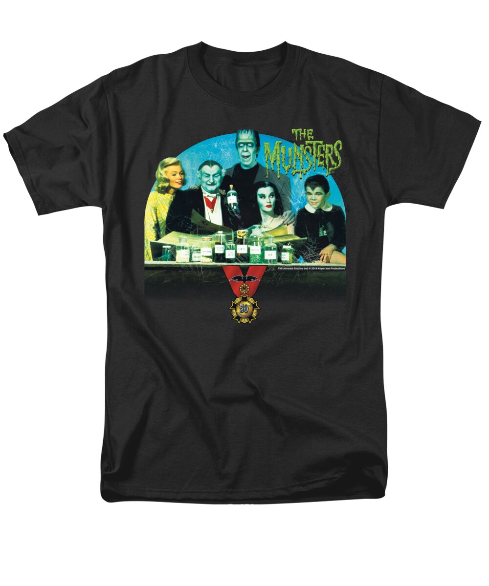  Men's T-Shirt (Regular Fit) featuring the digital art Munsters - 50 Year Potion by Brand A