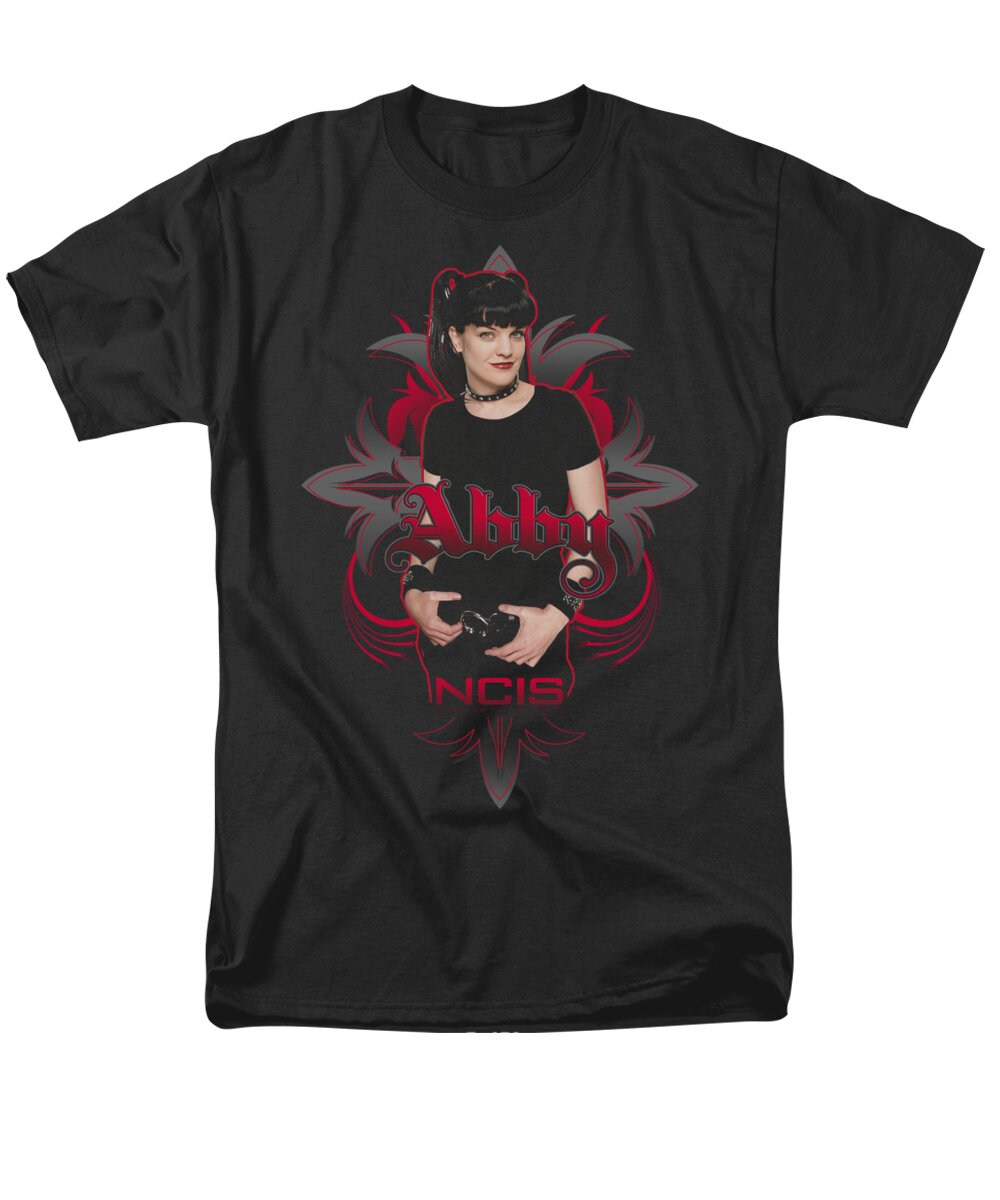NCIS Men's T-Shirt (Regular Fit) featuring the digital art Ncis - Abby Gothic by Brand A