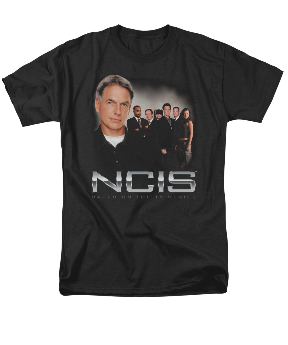 NCIS Men's T-Shirt (Regular Fit) featuring the digital art Ncis - Investigators by Brand A