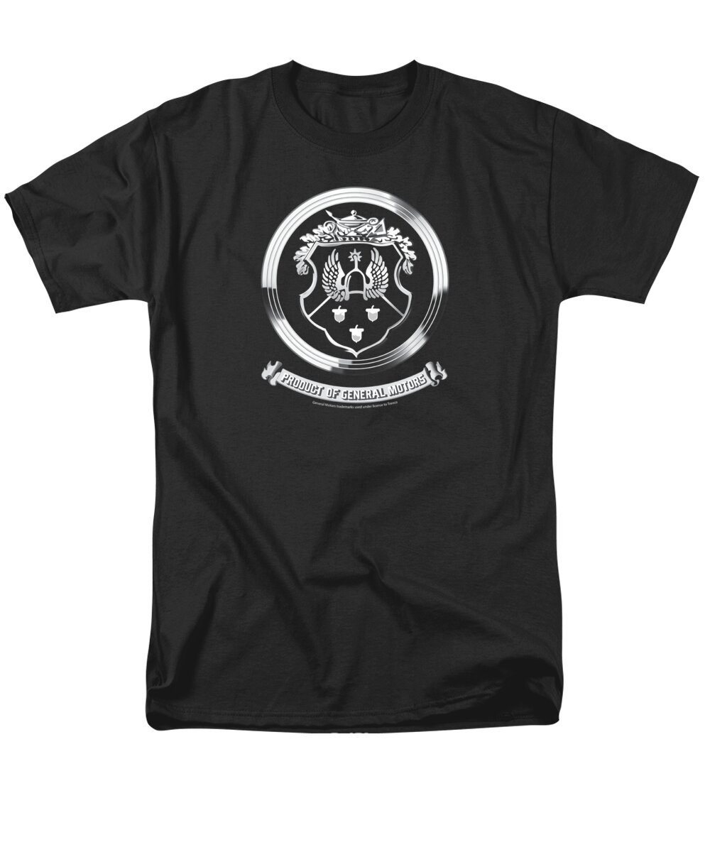  Men's T-Shirt (Regular Fit) featuring the digital art Oldsmobile - 1930s Crest Emblem by Brand A