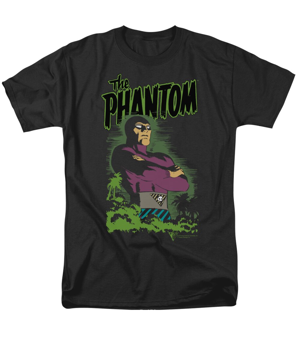 Men's T-Shirt (Regular Fit) featuring the digital art Phantom - Jungle Protector by Brand A