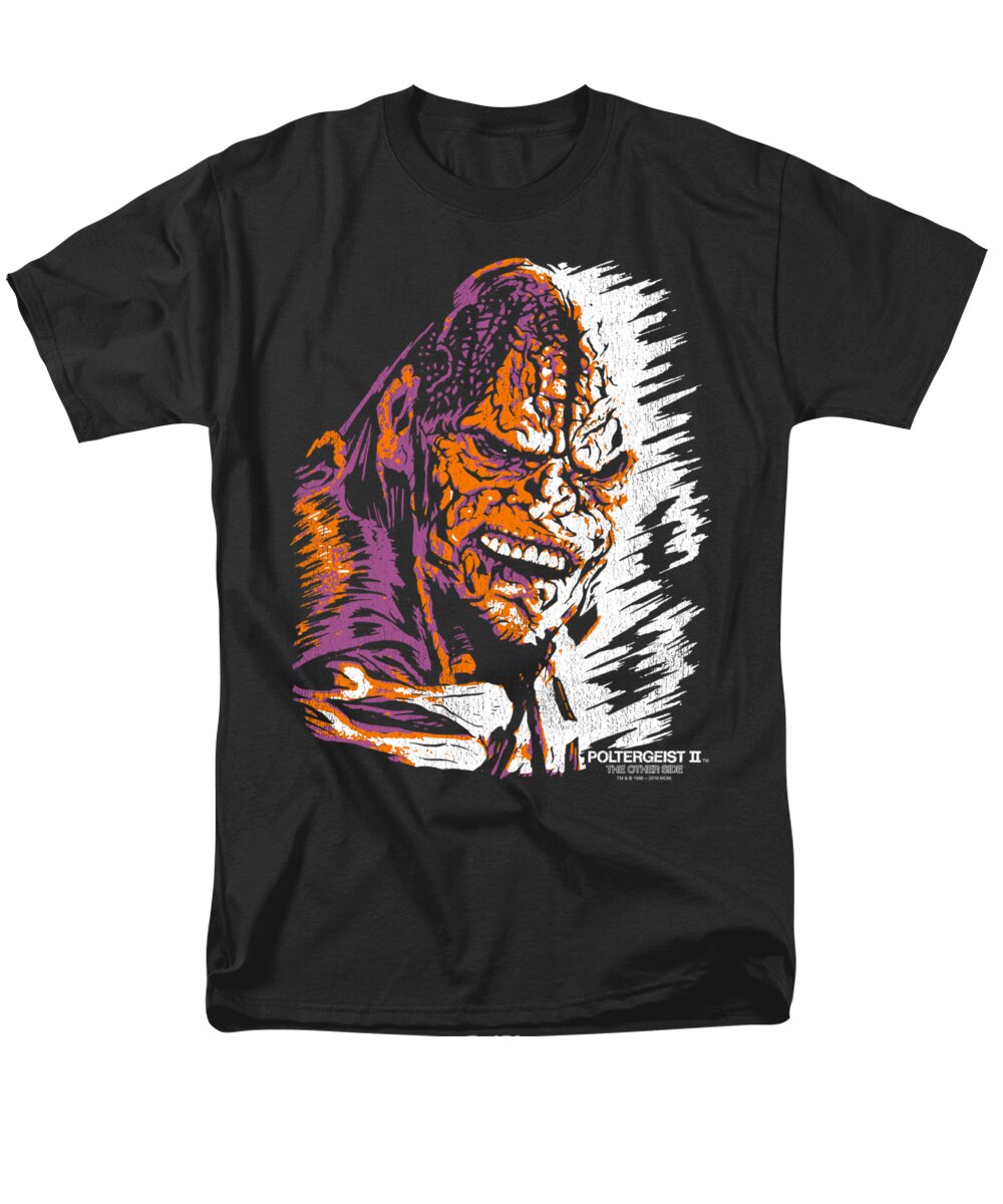  Men's T-Shirt (Regular Fit) featuring the digital art Poltergeist II - Kane Worm by Brand A