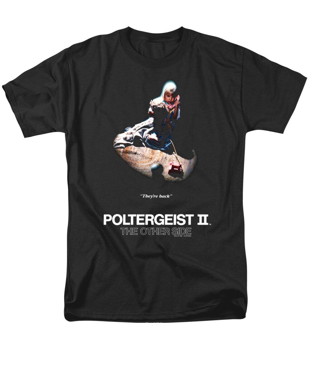  Men's T-Shirt (Regular Fit) featuring the digital art Poltergeist II - Poster by Brand A