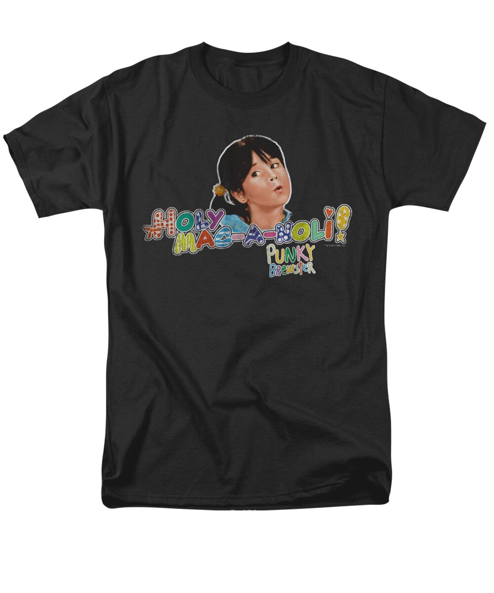Punky Brewster Men's T-Shirt (Regular Fit) featuring the digital art Punky Brewster - Holy Mac A Noli by Brand A