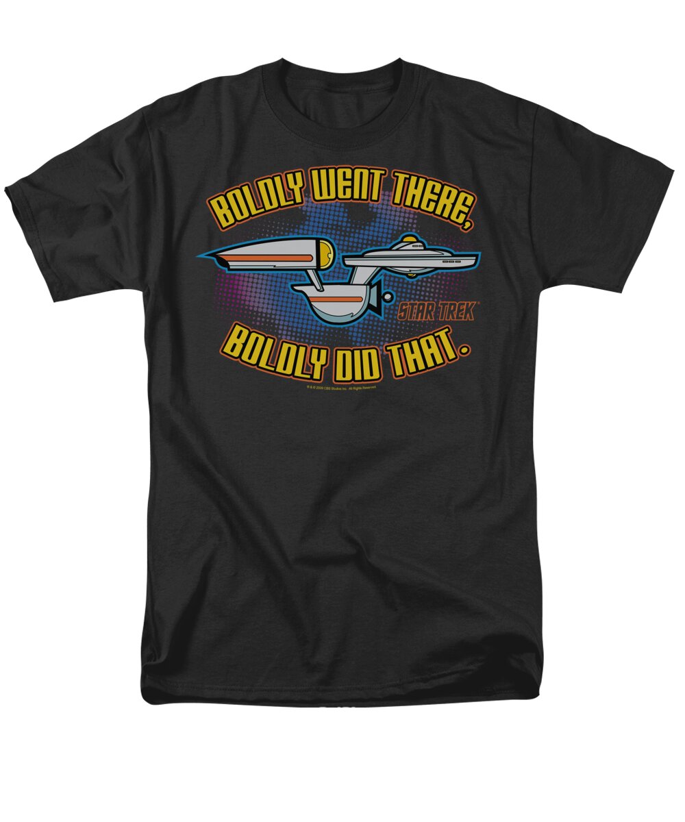 Star Trek Men's T-Shirt (Regular Fit) featuring the digital art Quogs - Bold by Brand A