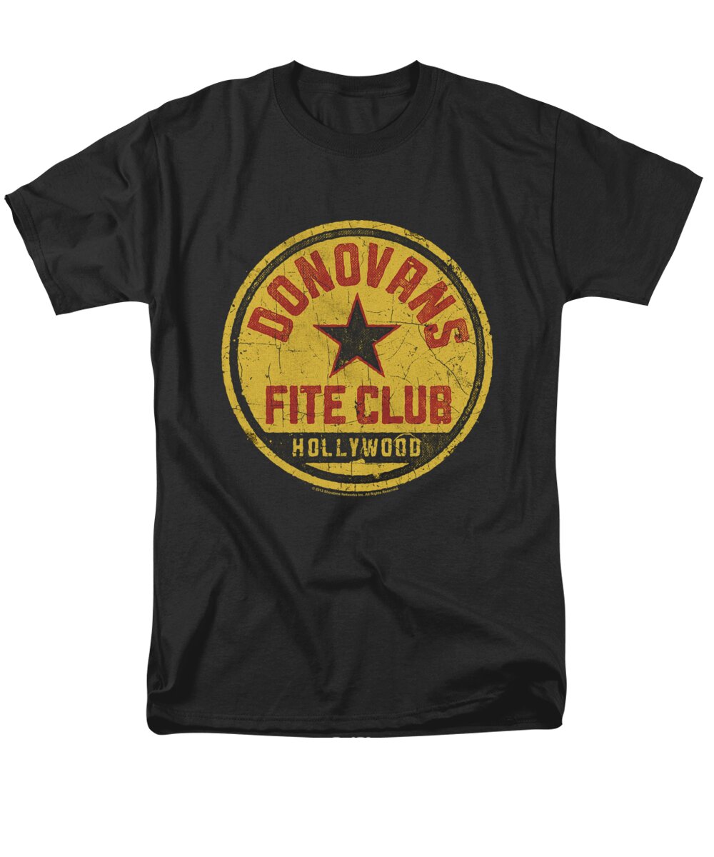 Ray Donovan Men's T-Shirt (Regular Fit) featuring the digital art Ray Donovan - Fite Club by Brand A