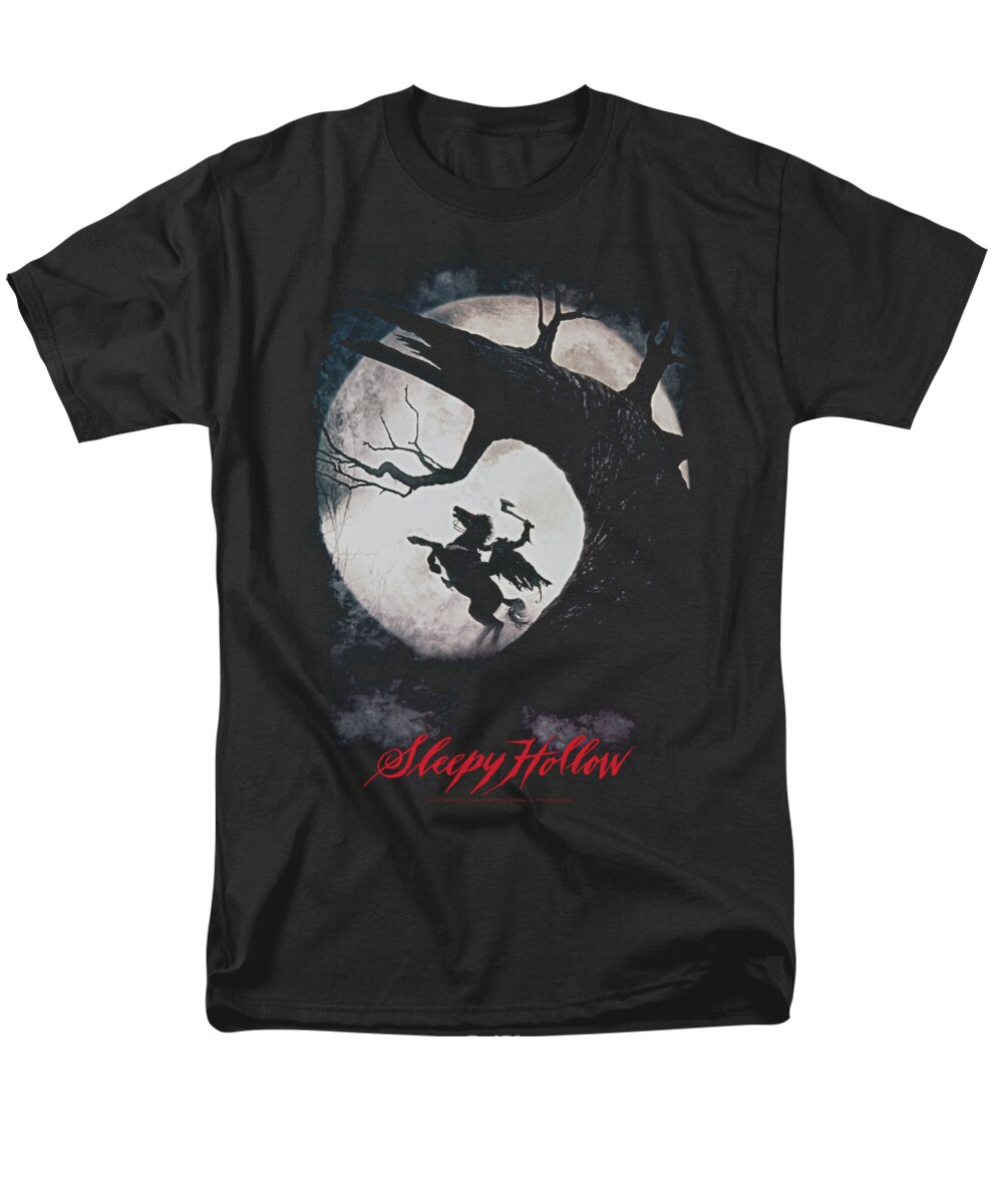 Sleepy Hollow Men's T-Shirt (Regular Fit) featuring the digital art Sleepy Hollow - Poster by Brand A