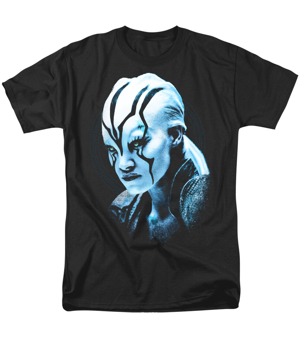  Men's T-Shirt (Regular Fit) featuring the digital art Star Trek Beyond - Jaylah Burst by Brand A