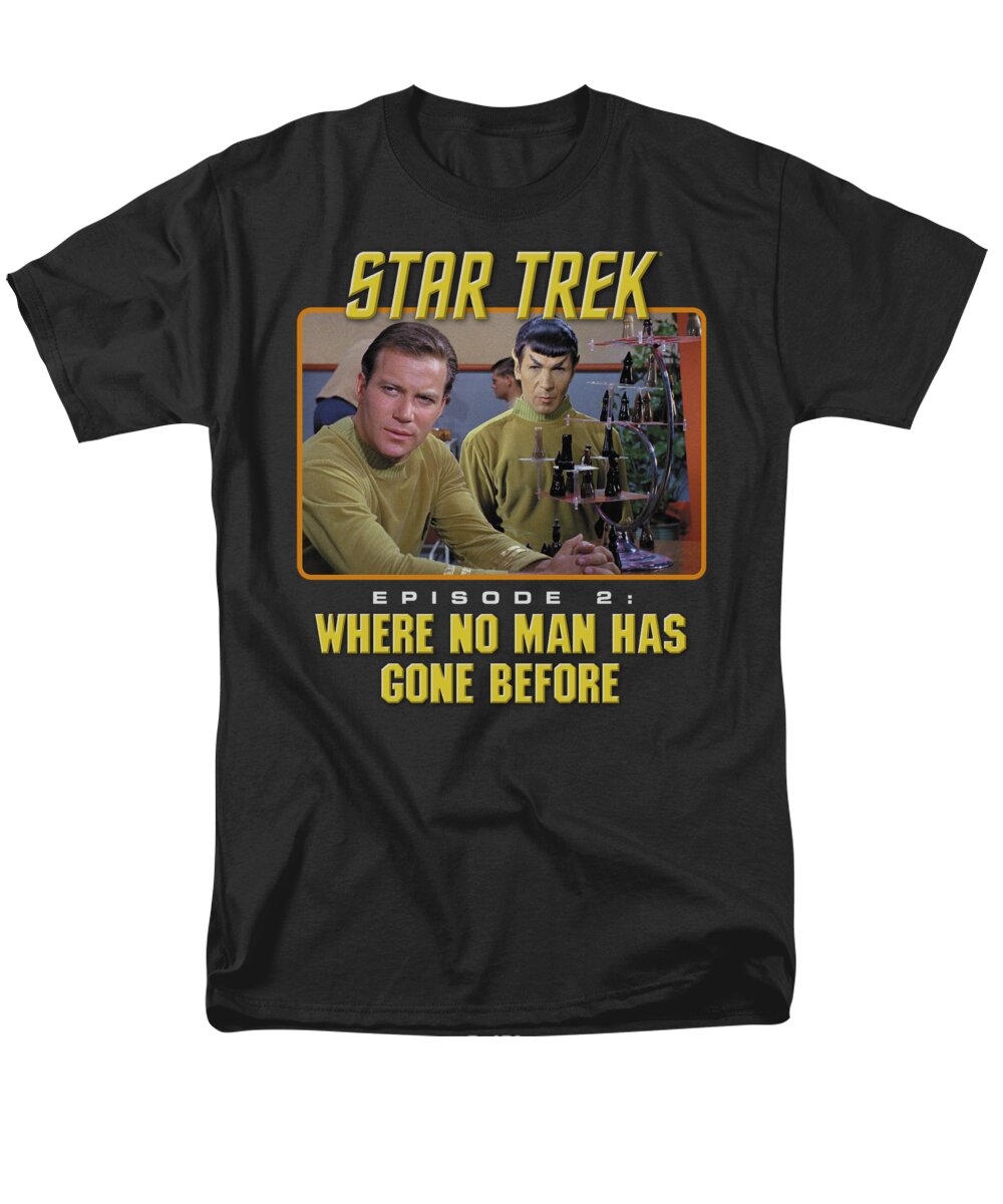 Star Trek Men's T-Shirt (Regular Fit) featuring the digital art Star Trek - Episode 2 by Brand A