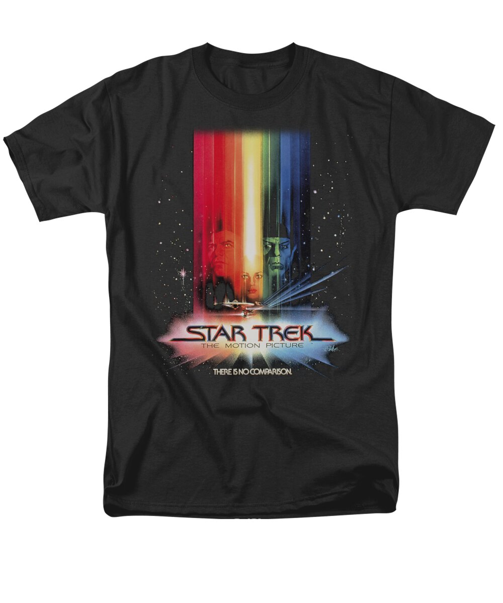 Star Trek Men's T-Shirt (Regular Fit) featuring the digital art Star Trek - Motion Picture Poster by Brand A