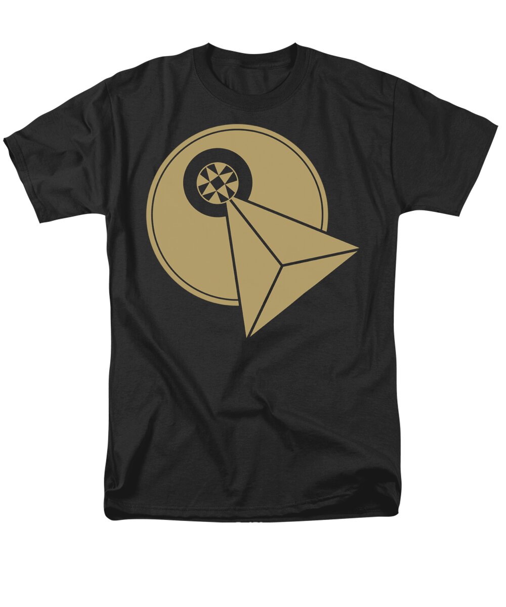 Star Trek Men's T-Shirt (Regular Fit) featuring the digital art Star Trek - Vulcan Logo by Brand A