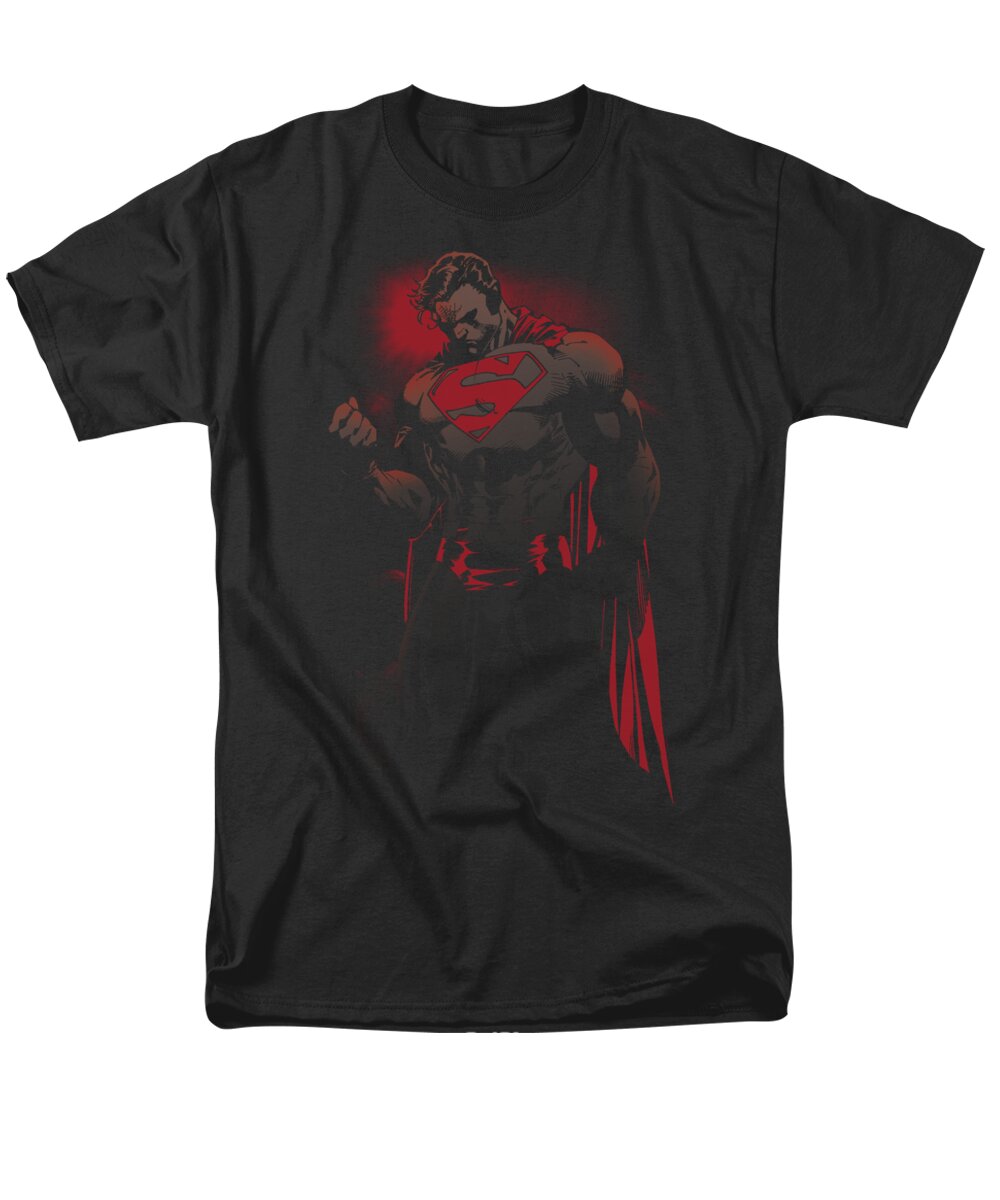  Men's T-Shirt (Regular Fit) featuring the digital art Superman - Red Son by Brand A