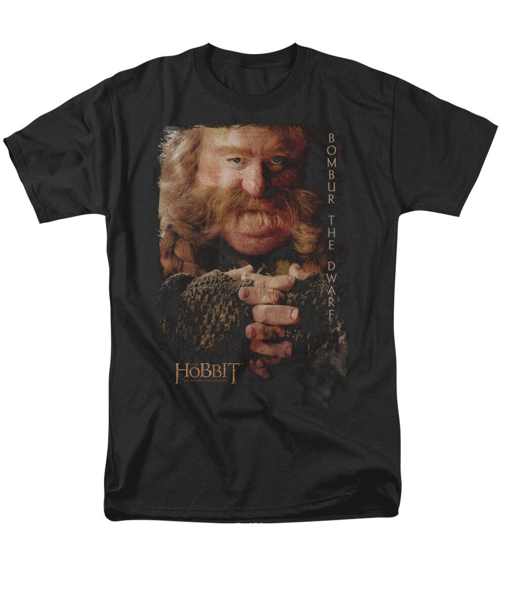 The Hobbit Men's T-Shirt (Regular Fit) featuring the digital art The Hobbit - Bombur by Brand A